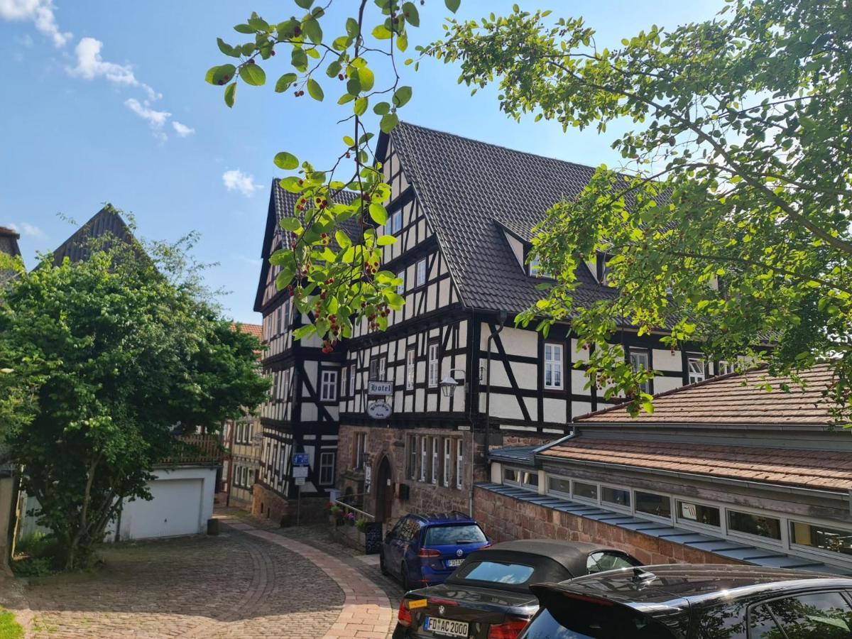 Hotel&Café Schachtenburg Schlitz Extérieur photo
